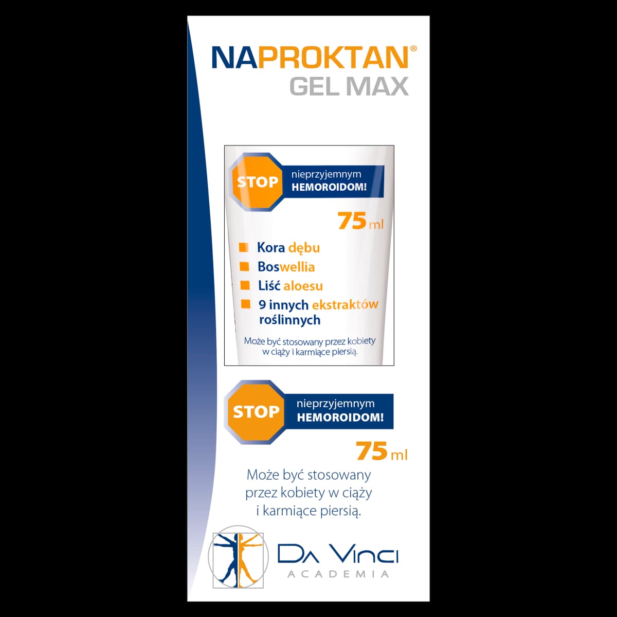 NaProktan Gel Max na hemoroidy 75 ml