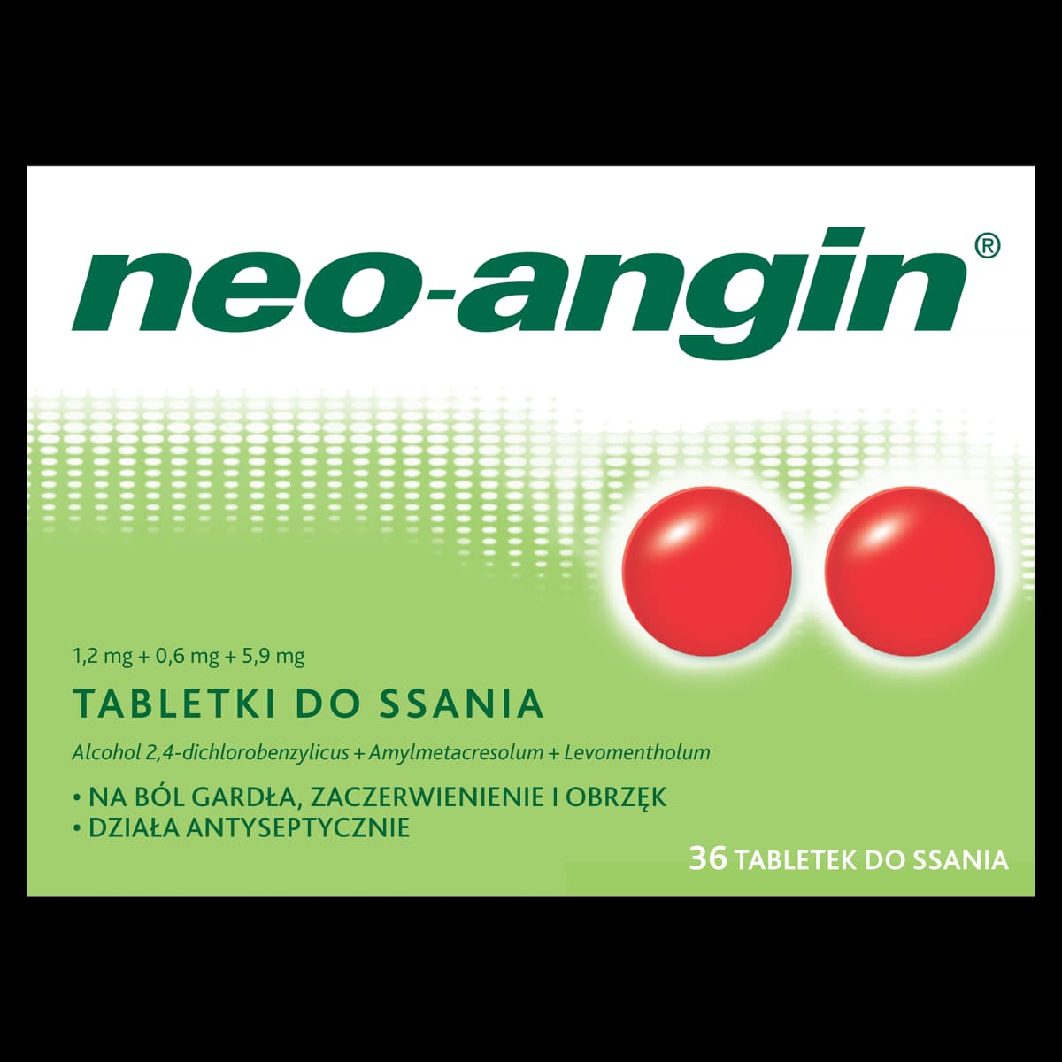 Neo-Angin 36 tabletek
