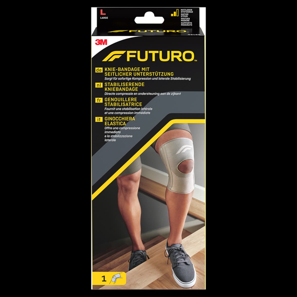 Futuro Stabilizator kolana z szyną rozmiar L 43.2 - 49.5 cm