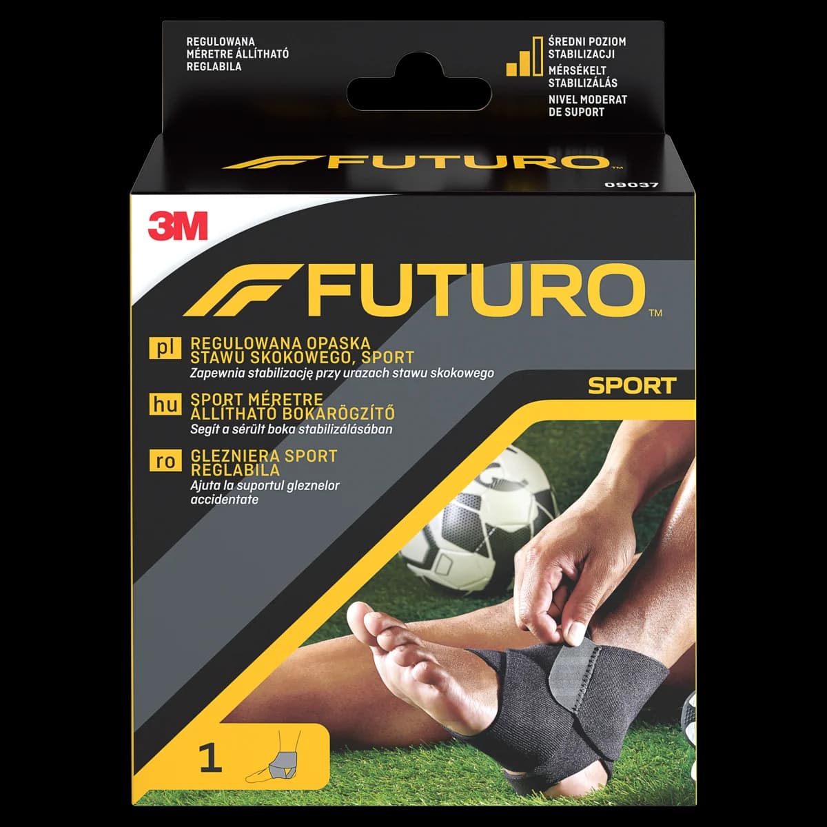 Futuro Sport Regulowana opaska stawu skokowego 17,8-27,9 cm