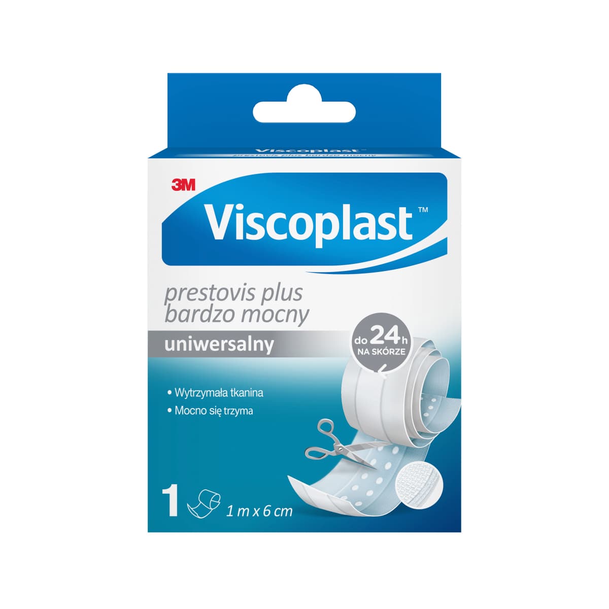 Viscoplast Prestovis Plus Plaster do cięcia bardzo mocny 1 m x 6 cm