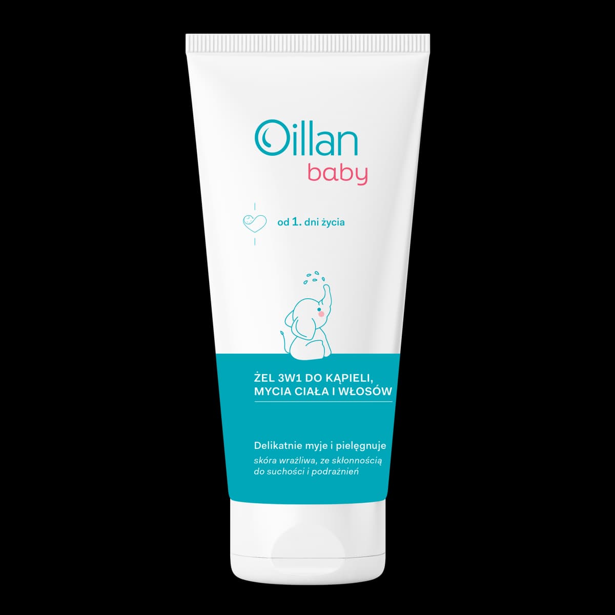 Oillan Baby Żel 3w1 do kąpieli, mycia ciała i włosów 200 ml