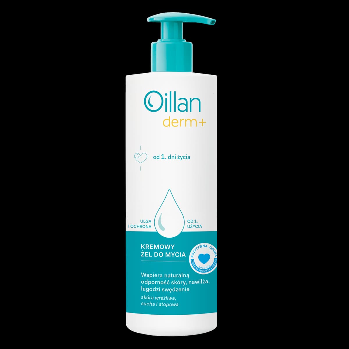 Oillan Derm+ Kremowy żel do mycia 400 ml