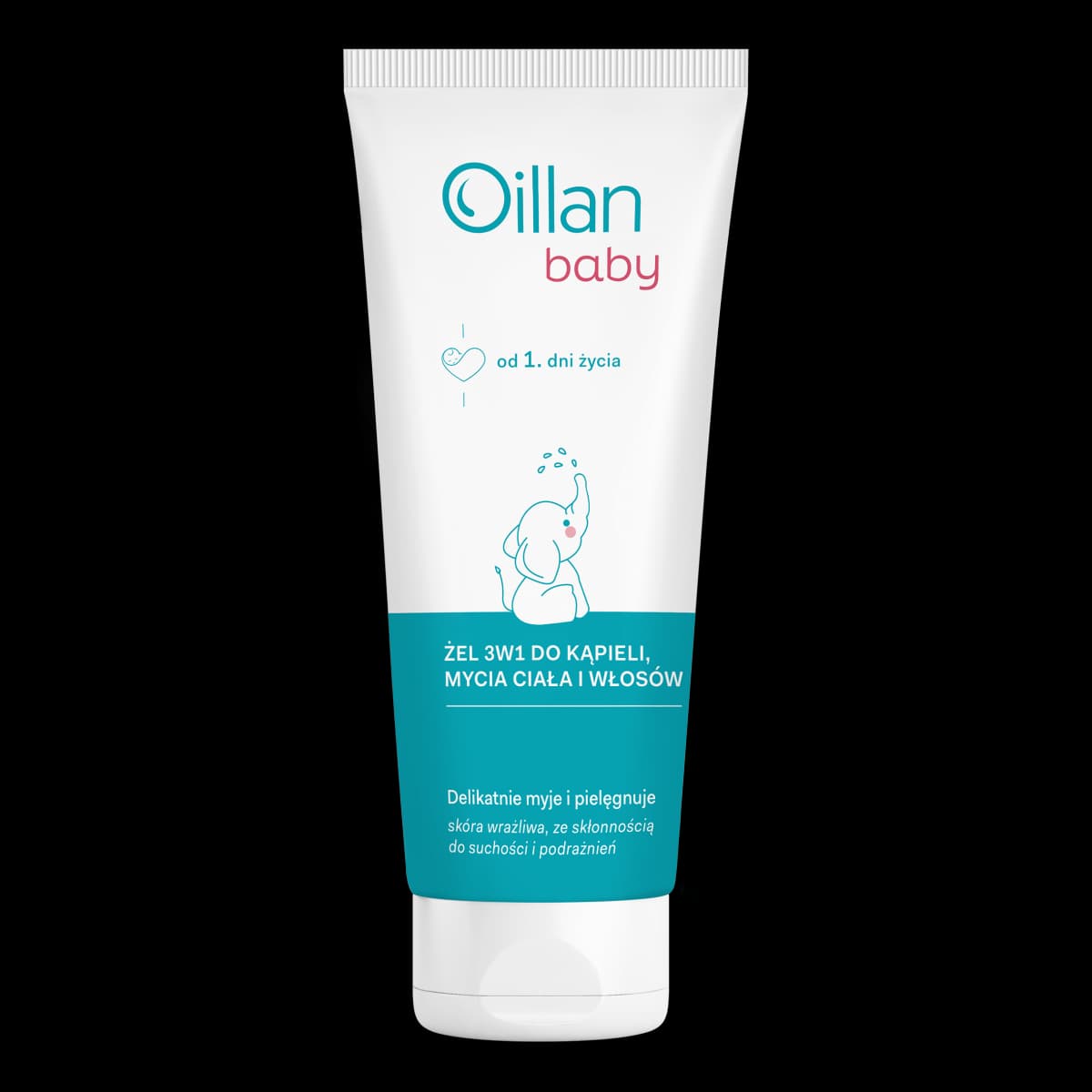 Oillan Baby żel 3w1 do kąpieli, mycia ciała i włosów 100 ml