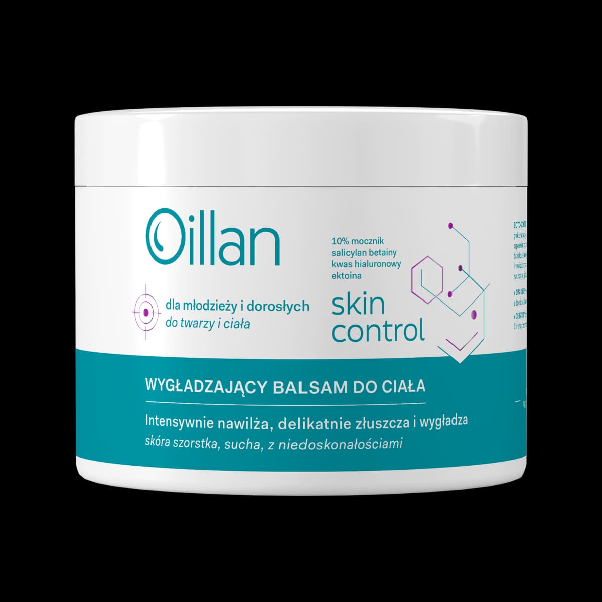 Oillan Skin Control Wygładzający balsam nawilżający do ciała i twarzy z 10% mocznikiem 500 ml