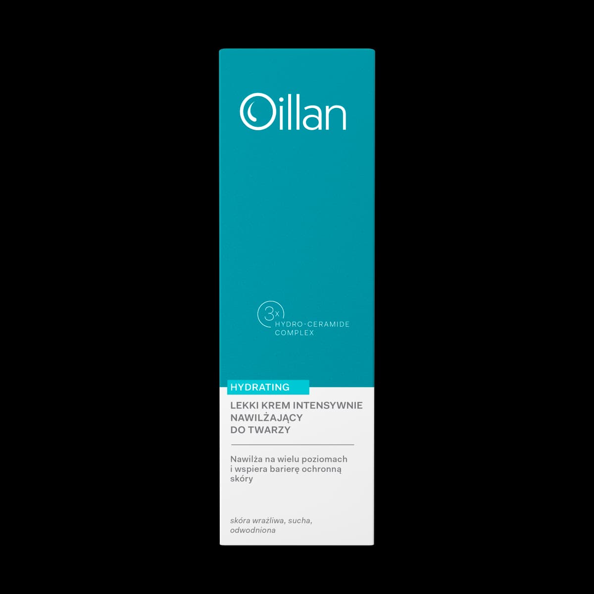Oillan Hydrating Lekki krem nawilżający do twarzy dla skóry suchej wrażliwej i odwodnionej 50 ml