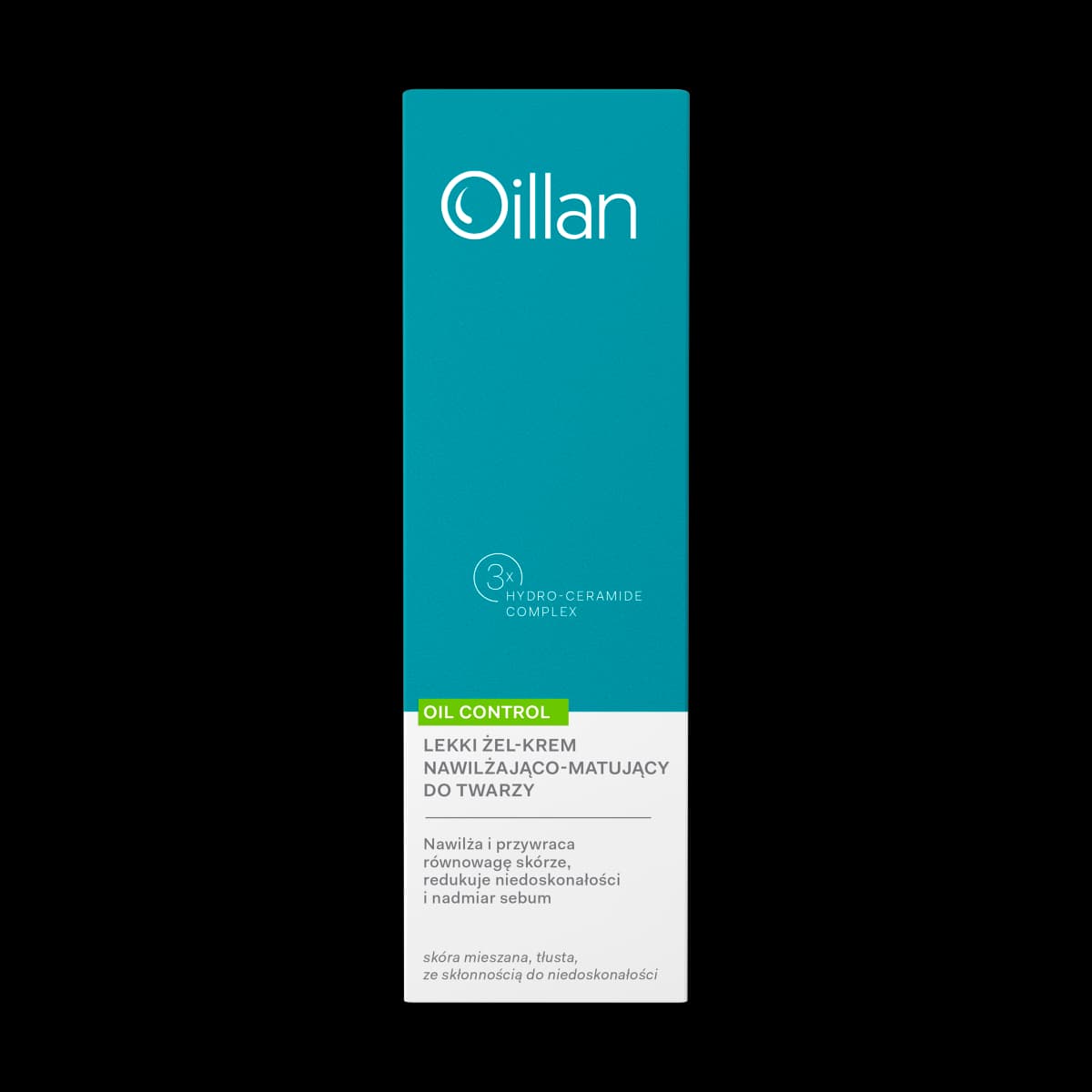Oillan Oil Control Lekki żel-krem nawilżająco-matujący do twarzy dla skóry mieszanej i tłustej 50 ml