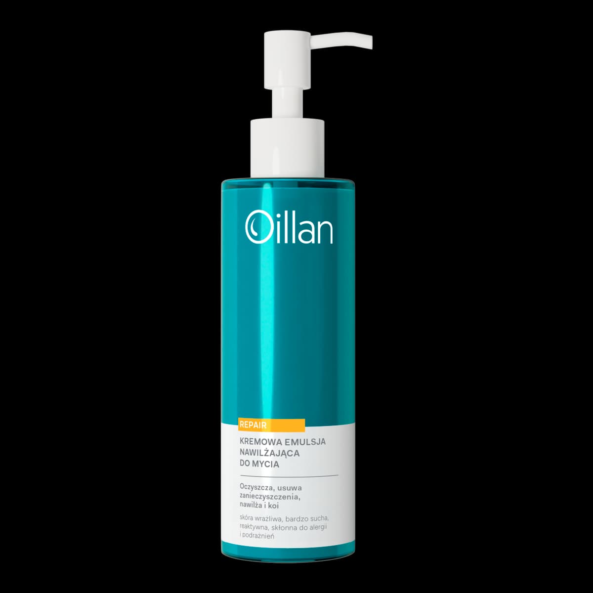 Oillan Repair Kremowa emulsja do mycia twarzy dla skóry wrażliwej i bardzo suchej 200 ml