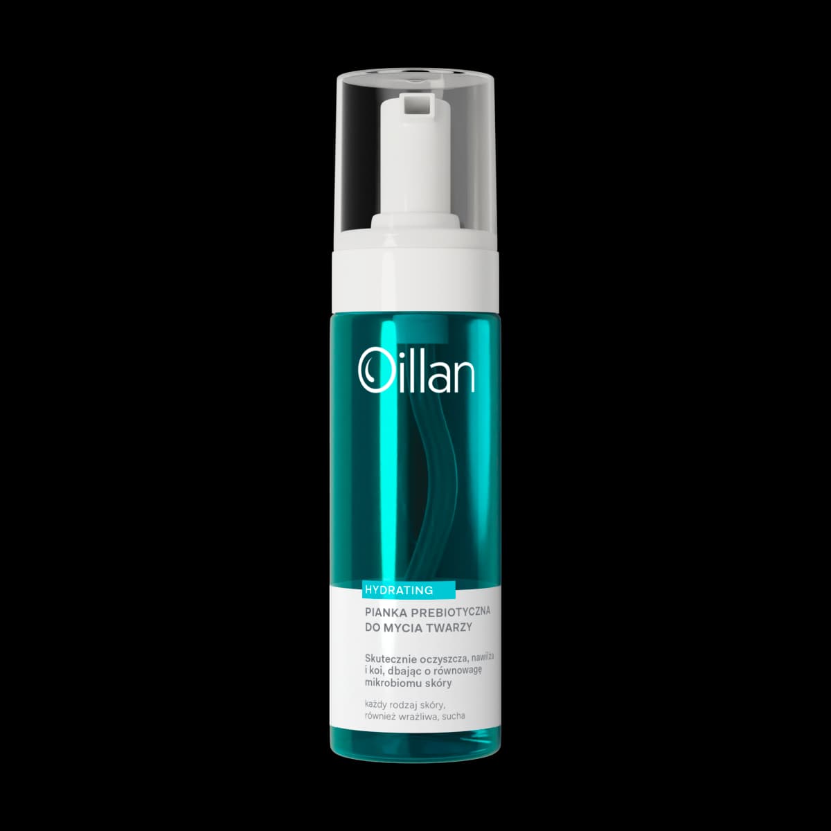 Oillan Hydrating Prebiotyczna pianka do mycia twarzy dla skóry wrażliwej 150 ml