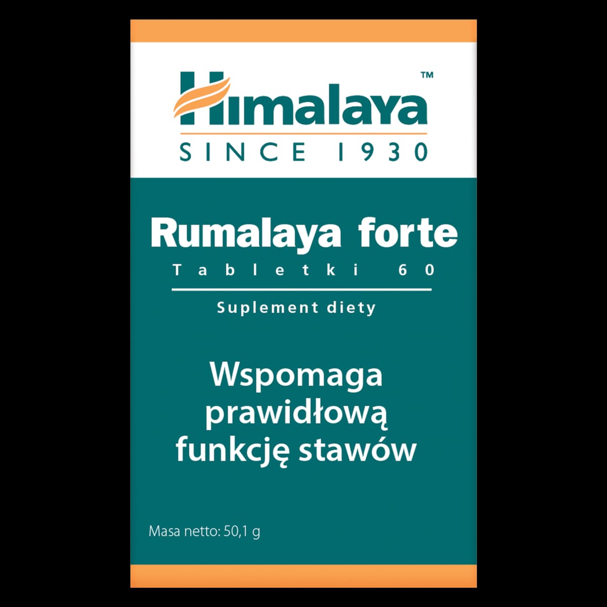 Himalaya Rumalaya Forte wspomagająco przy bólach stawów 60 tabletek