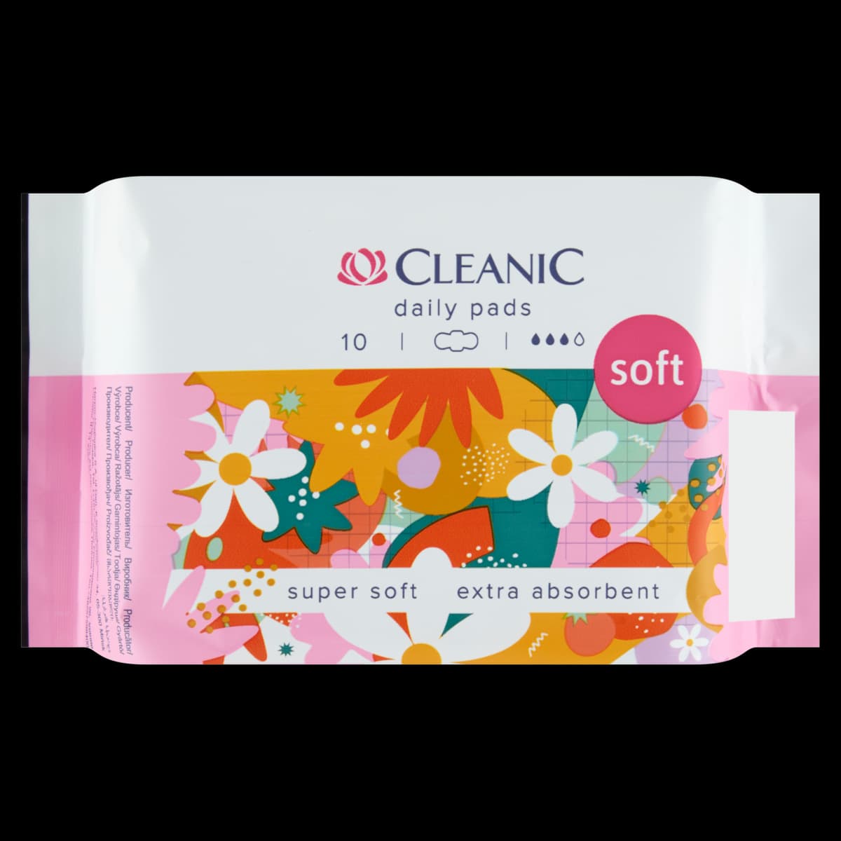 Cleanic Soft Day Podpaski higieniczne dla kobiet 10 sztuk