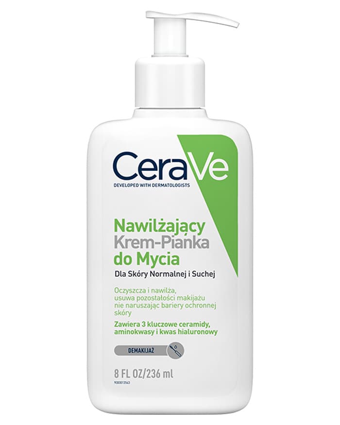 CeraVe Krem-pianka do mycia nawilżający 236 ml (+ pompka)