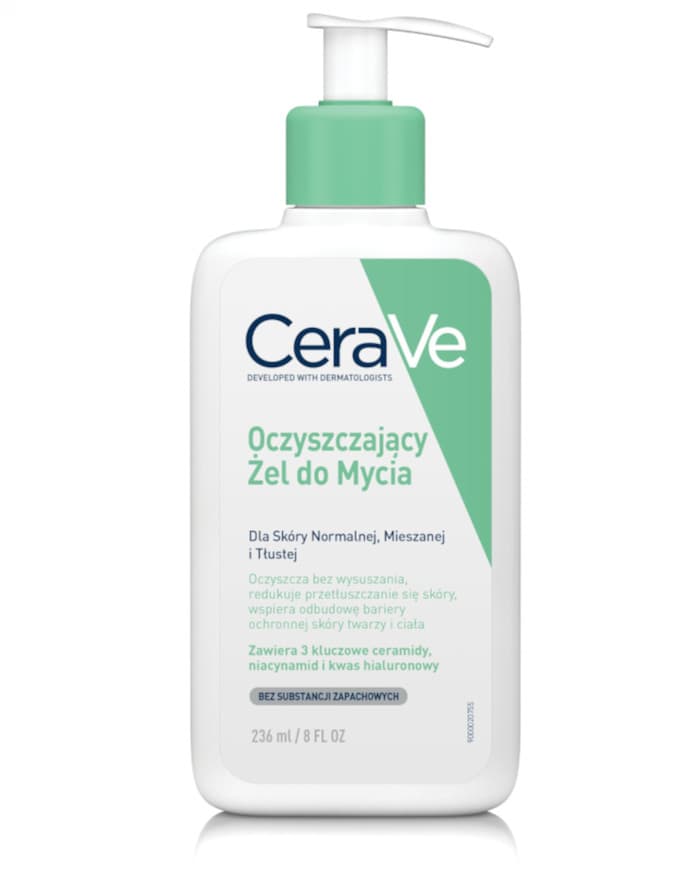 CeraVe Żel do mycia oczyszczający 1 l (but.z dozown.)