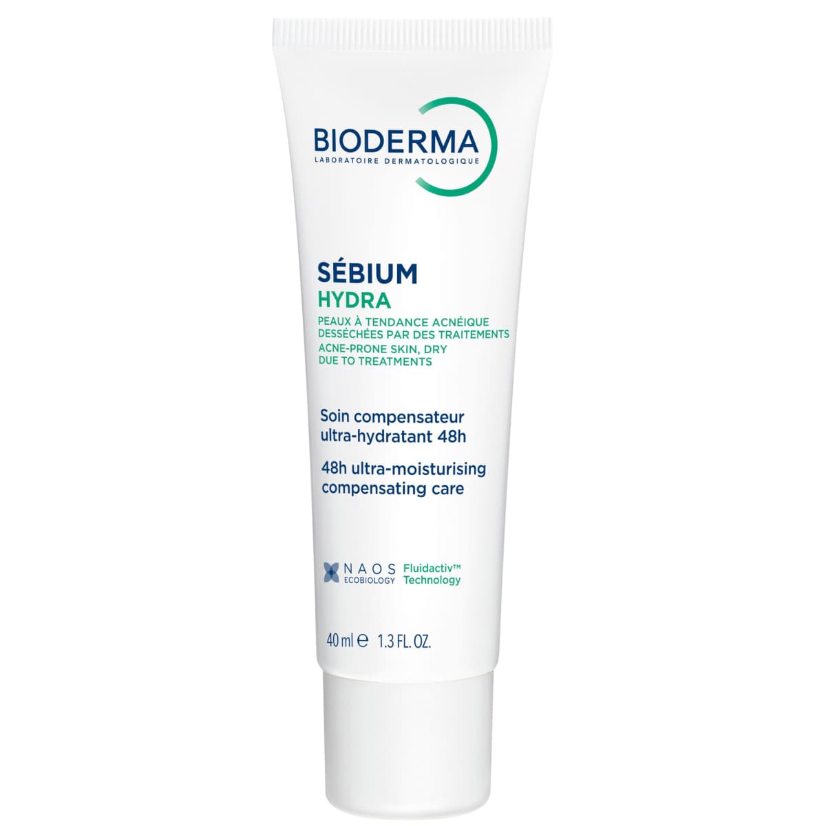 Bioderma Sébium Hydra Nawilżający krem przeciwtrądzikowy dla skóry ze skłonnością do trądziku 40 ml