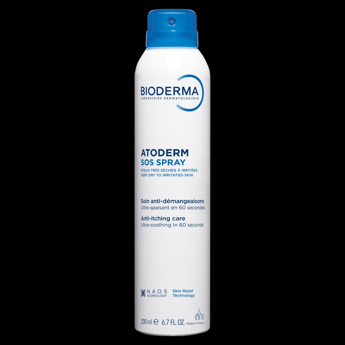 Bioderma Atoderm Łagodzący spray przeciwświądowy dla bardzo suchej skóry 200 ml