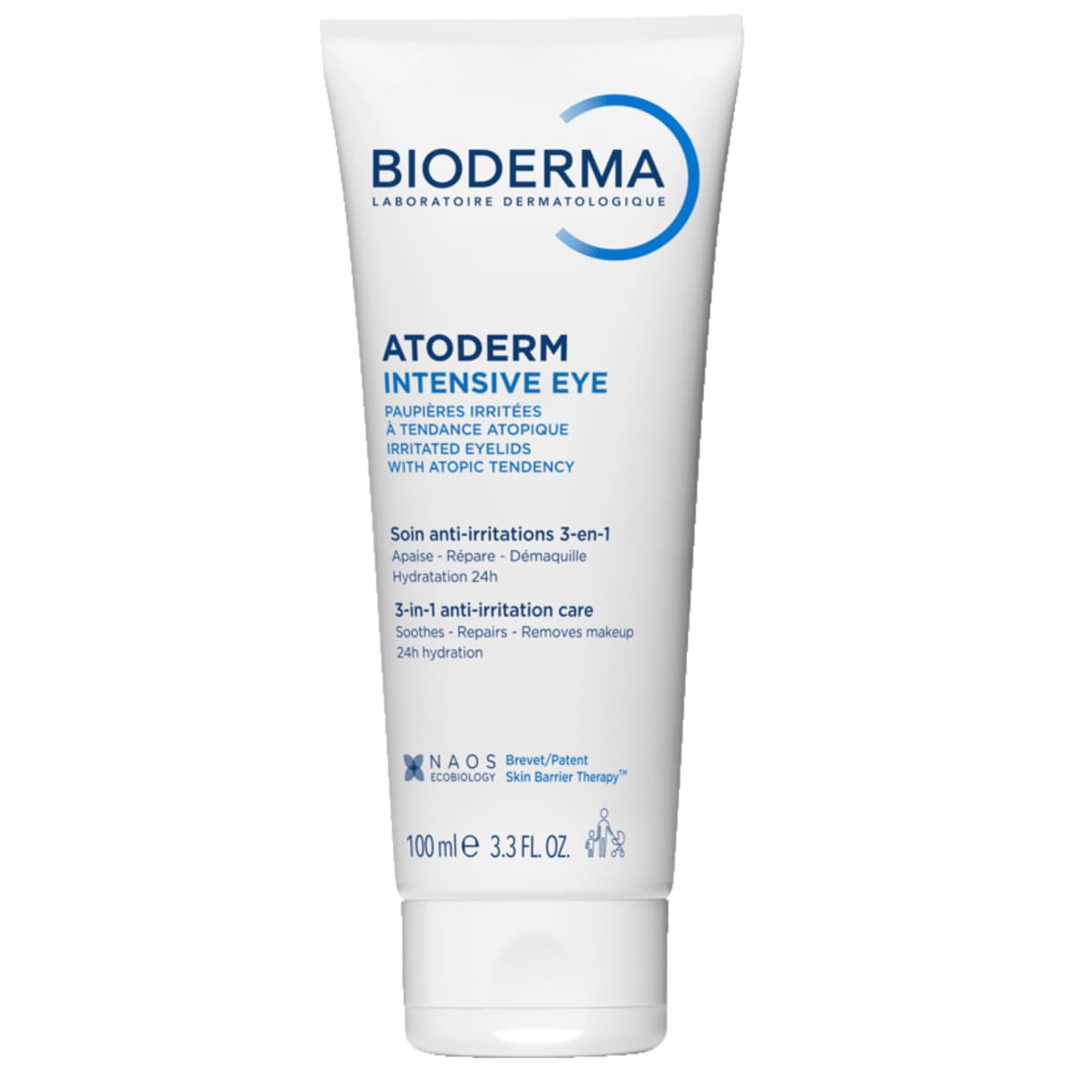 Bioderma Atoderm Intensive Eye Kojący krem 3w1 dla suchej lub podrażnionej skóry powiek 100 ml
