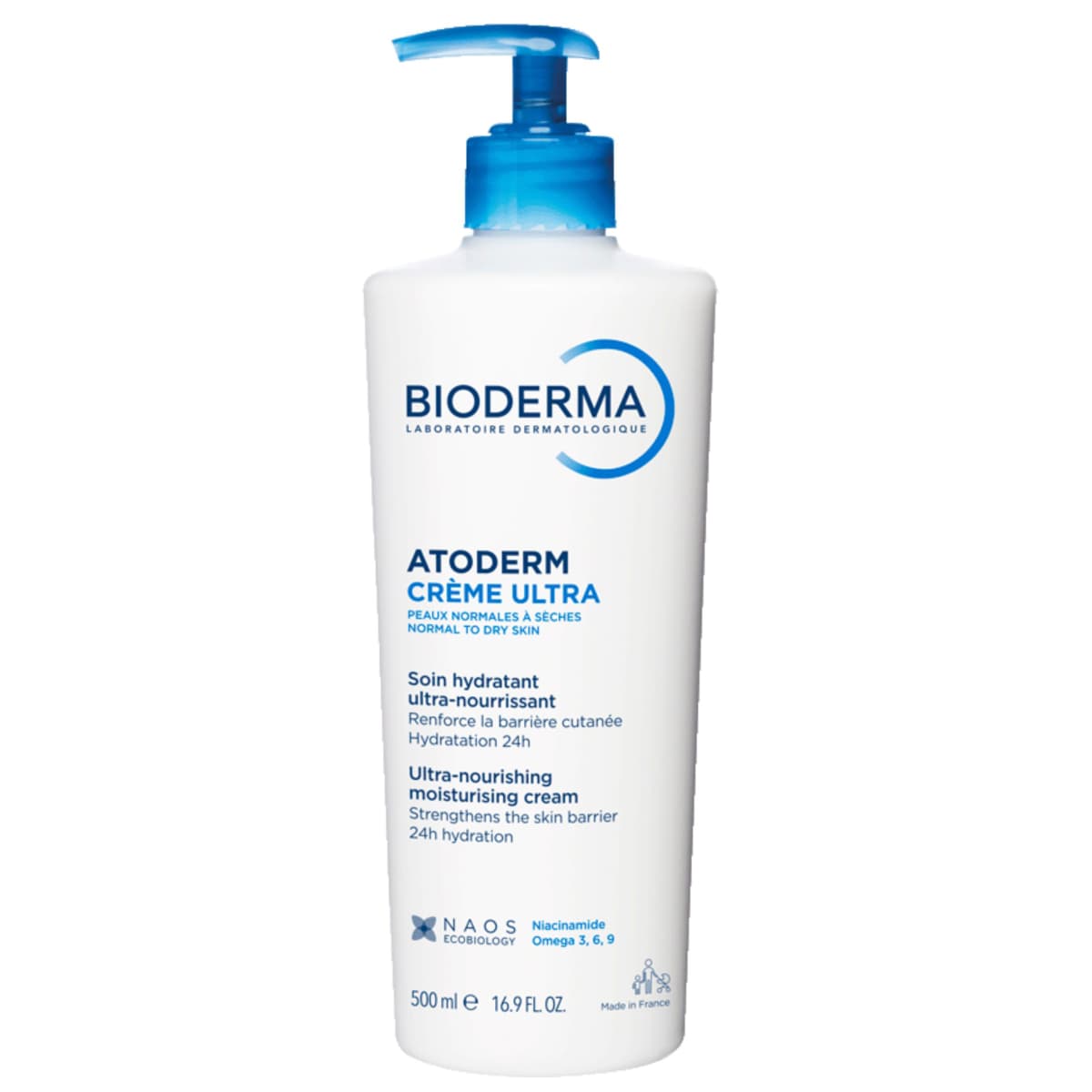 Bioderma Atoderm Ultranawilżający i wzmacniający krem 500 ml