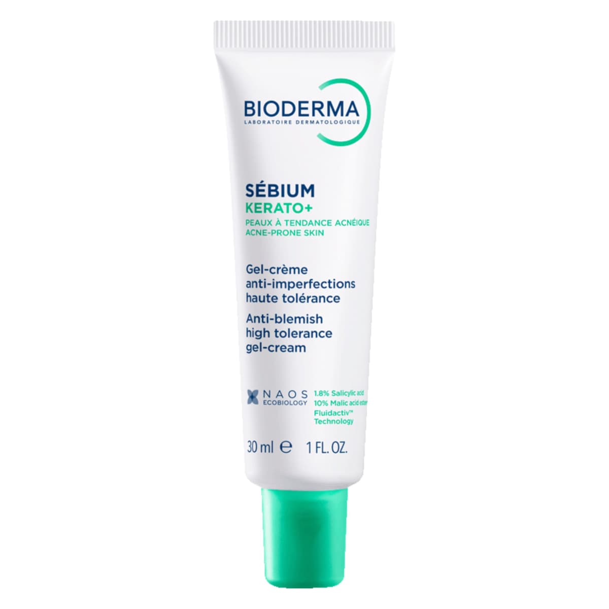 Bioderma Sébium Kerato+ Żel-krem przeciwtrądzikowy o wysokiej tolerancji 30 ml