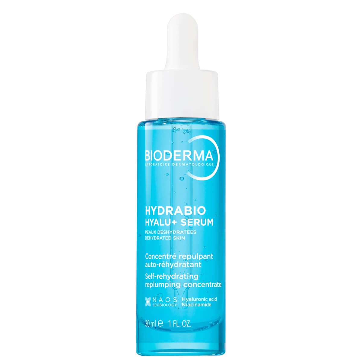 Bioderma Hydrabio Hyalu⁺ Serum Nawilżające serum przeciwzmarszczowe nadające jędrność skórze 30 ml