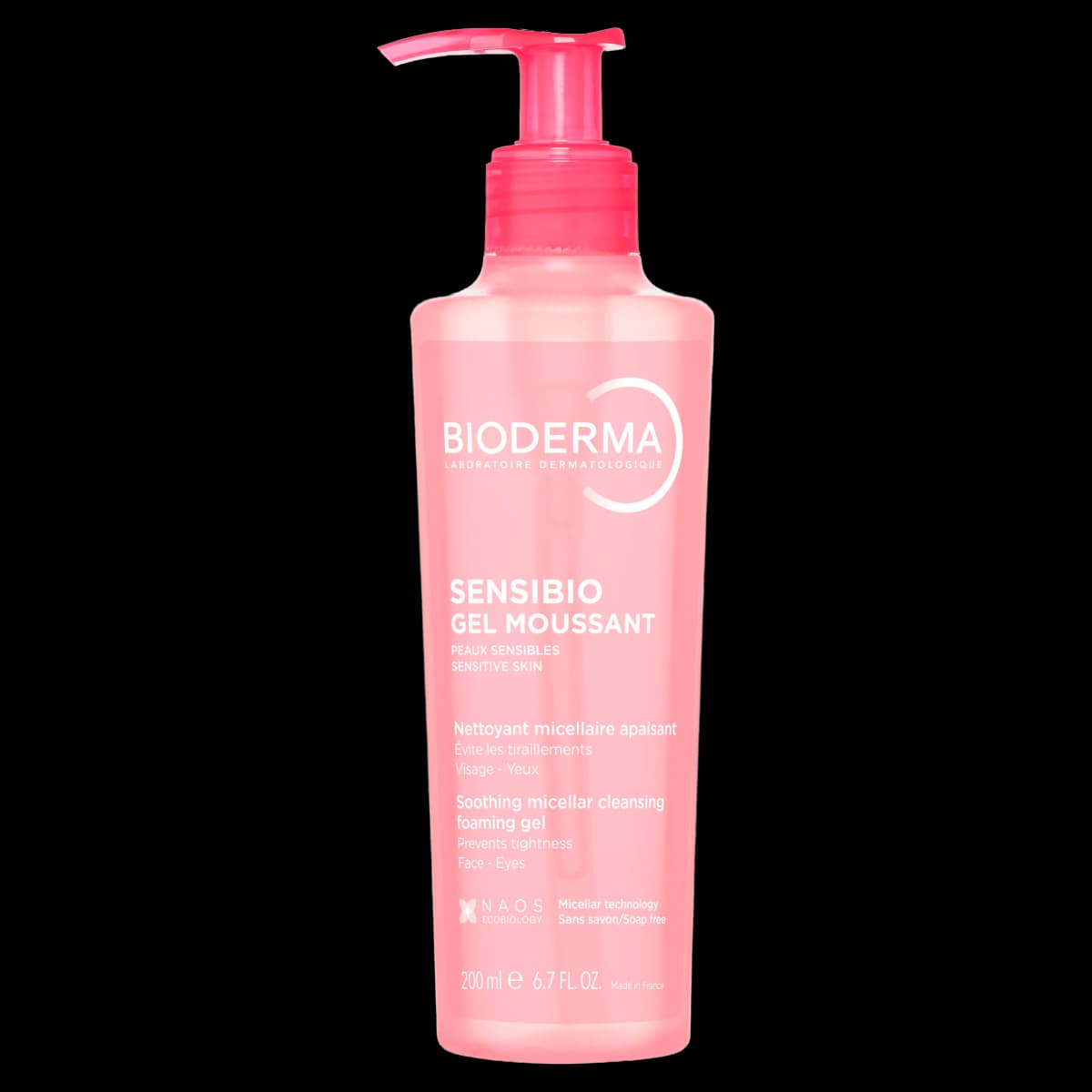 Bioderma Sensibio Gel Moussant Kojący żel micelarny do oczyszczania twarzy 200 ml