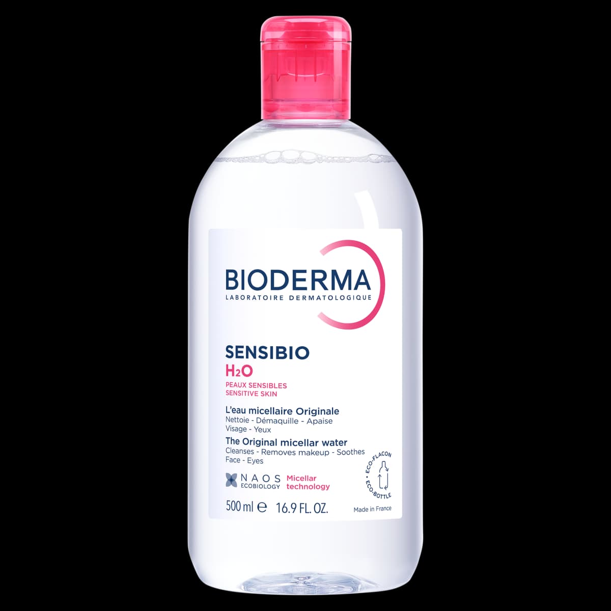 Bioderma Sensibio H2O Oryginalna woda micelarna do skóry wrażliwej 500 ml