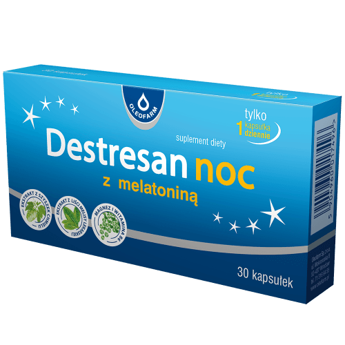 Destresan Noc Z Melatoniną 30 kapsułek