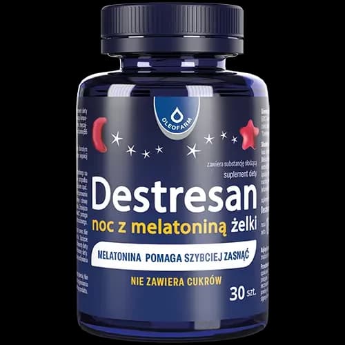Destresan Noc Z Melatoniną żelki 30 szt.