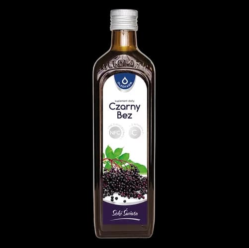 Czarny Bez z witaminą C płyn 490 ml