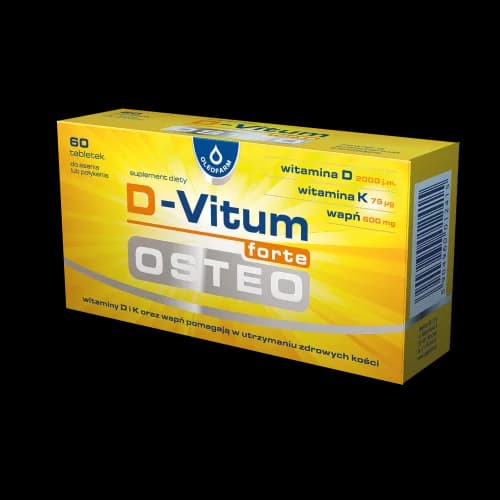 D-Vitum Forte Osteo 60 tabletek