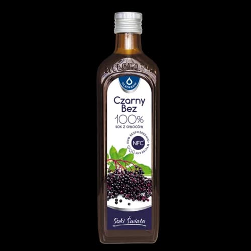 Sambuvital 100% Sok z owoców czarnego bzu 490 ml