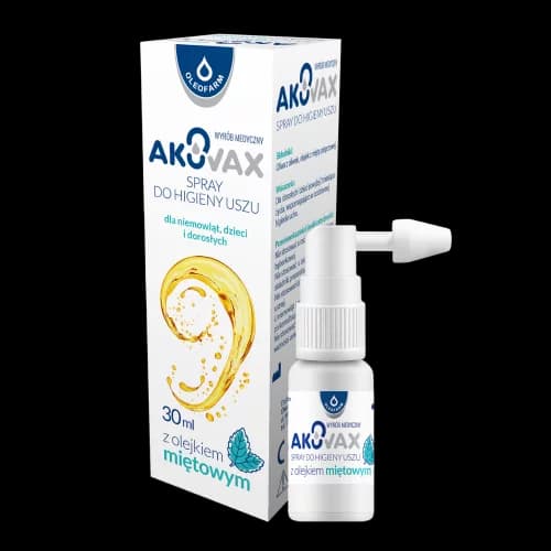 Akuvax Spray do higieny uszu 30 ml