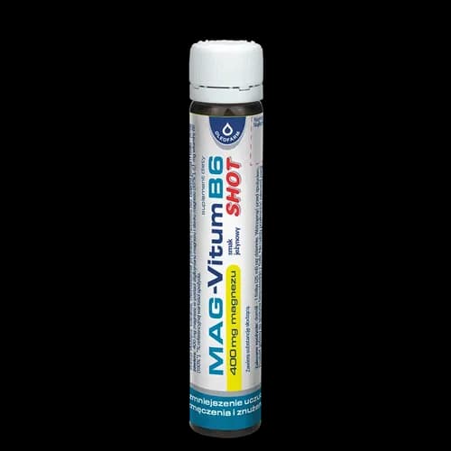 Mag-Vitum B6 shot o smaku jeżynowym 25 ml