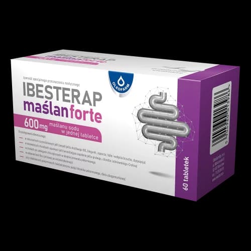 Ibesterap Maślan Forte 600 mg 60 tabletek