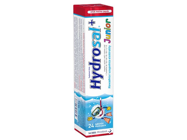 Hydrosal Junior 24 tabletki musujących