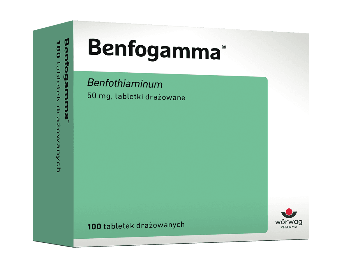 Benfogamma 100 tabletek