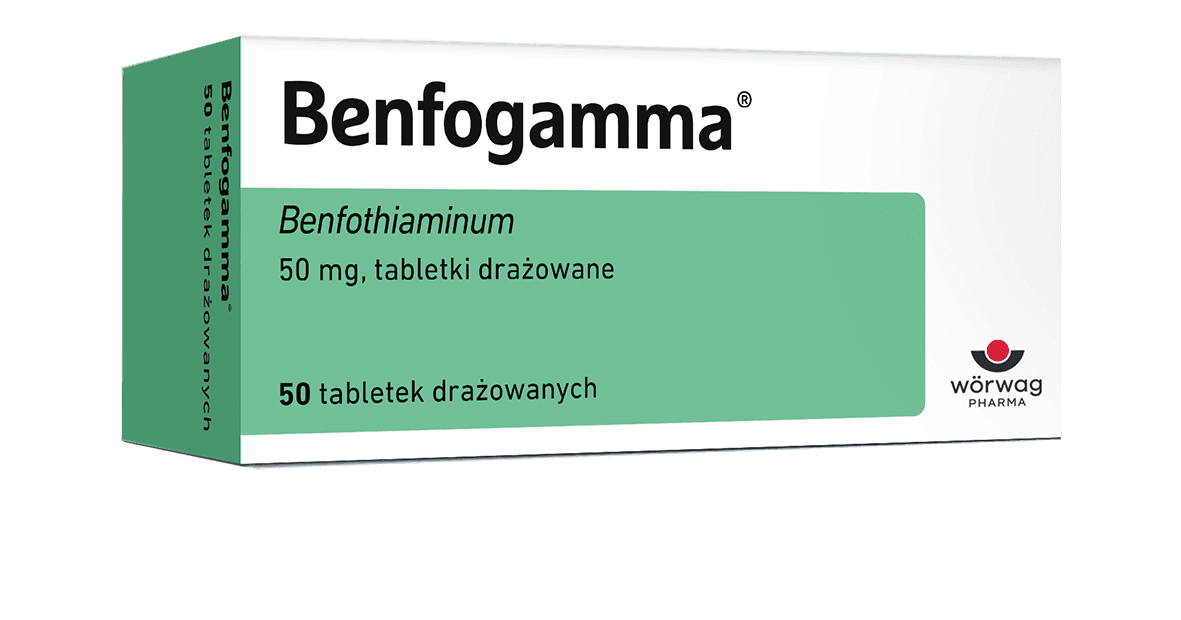 Benfogamma 50 tabletek
