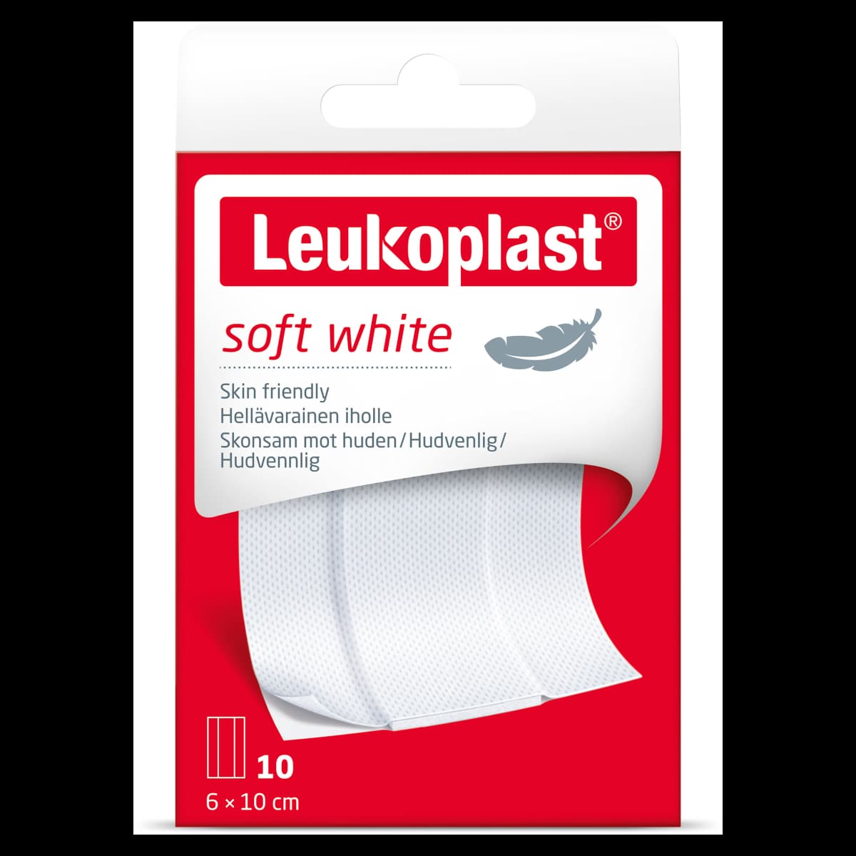 Leukoplast opatrunek 6 x 10 cm 10 sztuk