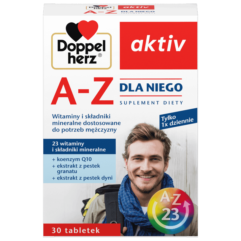 Doppelherz Aktiv A-Z dla niego 30 tabletek