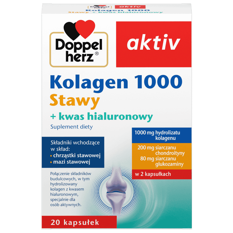 Doppelherz Aktiv Kolagen 1000 Stawy 20 kapsułki