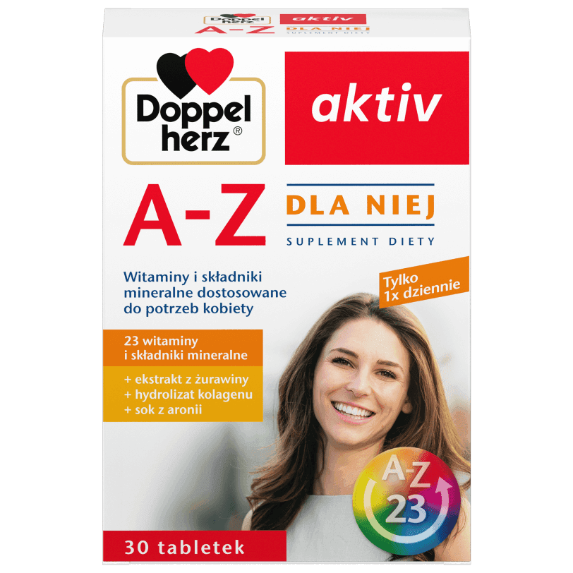 Doppelherz Aktiv A-Z dla niej 30 tabletek