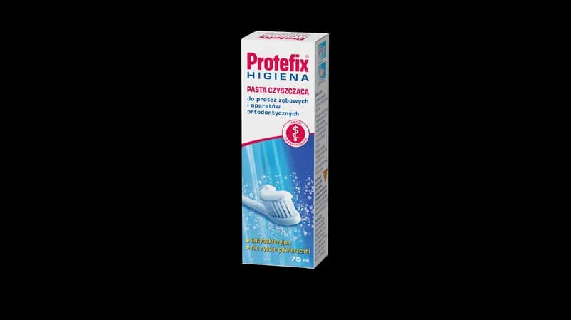 Protefix Higiena Pasta do czyszczenia protez zębowych 75 ml