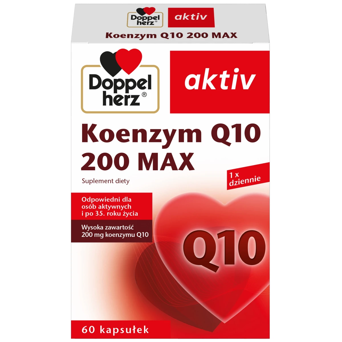 Doppelherz Aktiv Koenzym Q10 200 Max 60 kapsułek