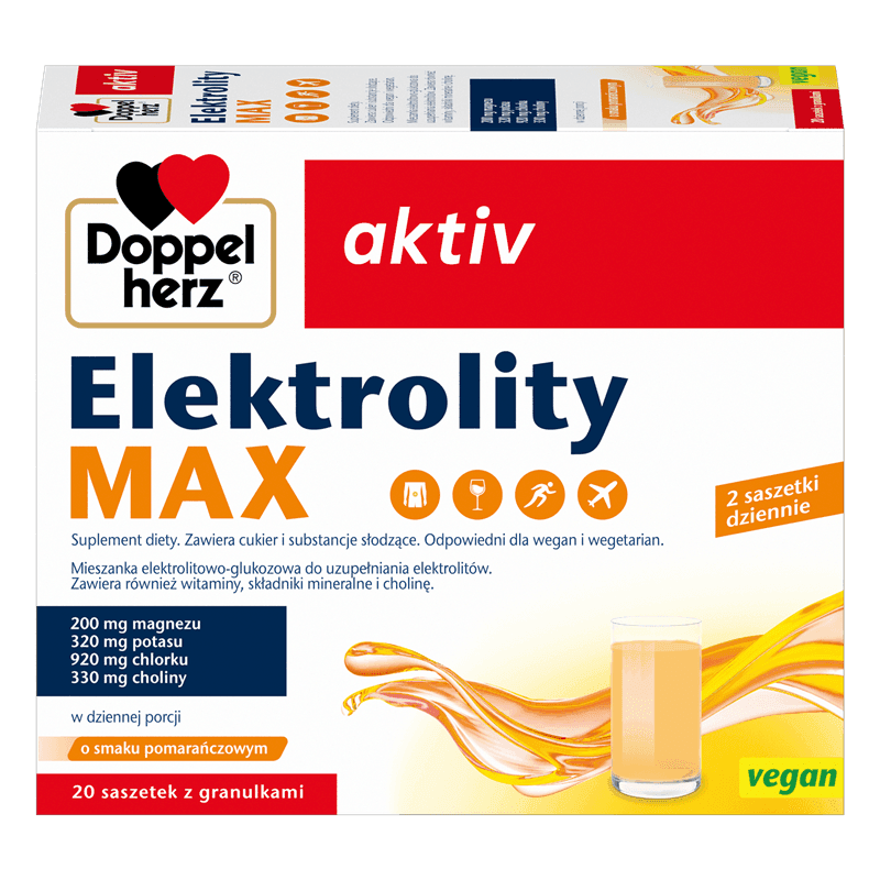 Doppelherz Aktiv Elektrolity Max 20 saszetek