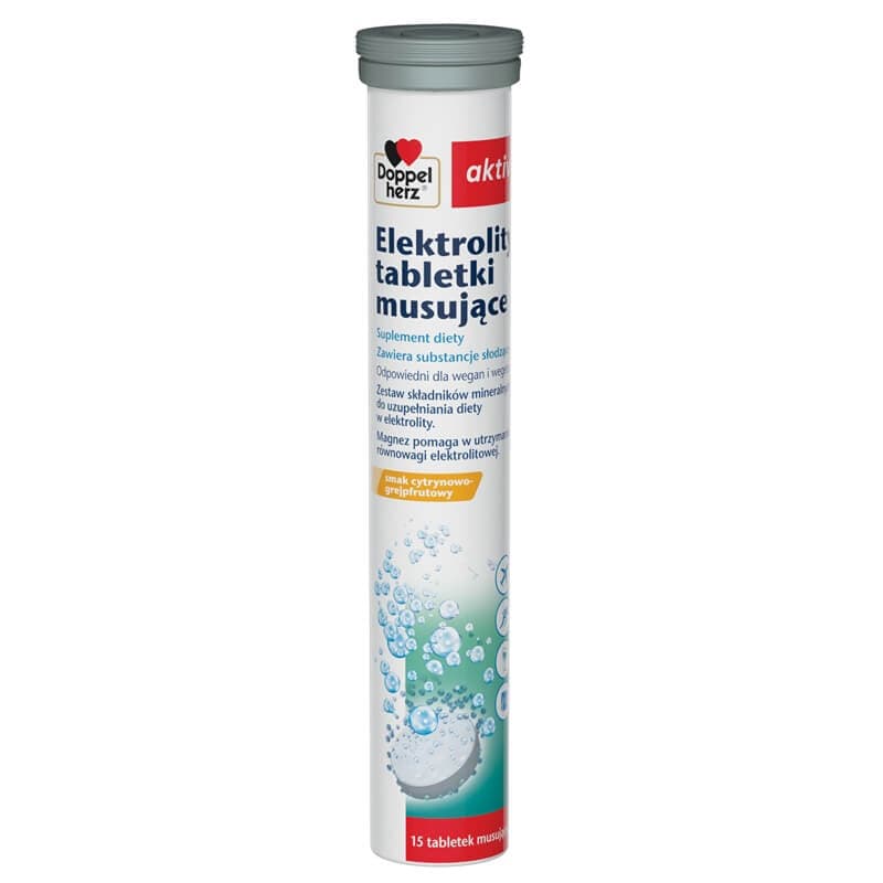 Doppelherz Aktiv Elektrolity 15 tabletek musujących