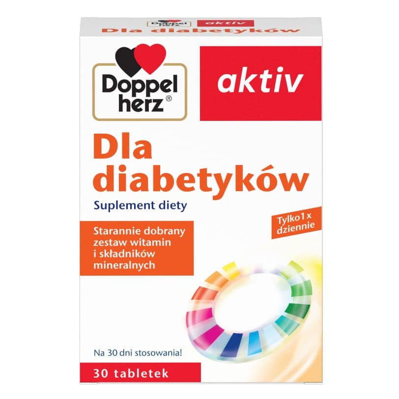 Doppelherz Aktiv Dla diabetyków 30 tabletek