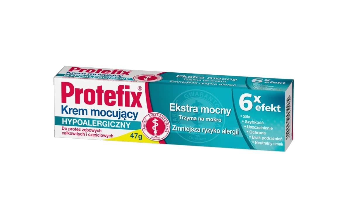 Protefix Ekstra Hypoalergiczny Krem mocujący 47 g