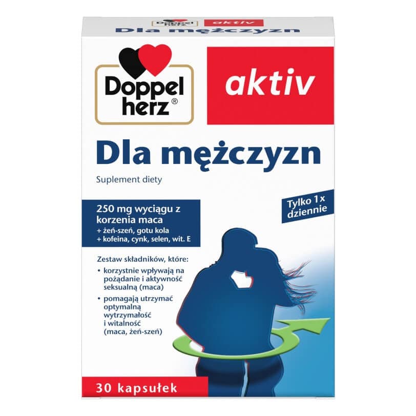 Doppelherz Aktiv Dla mężczyzn 30 kapsułek
