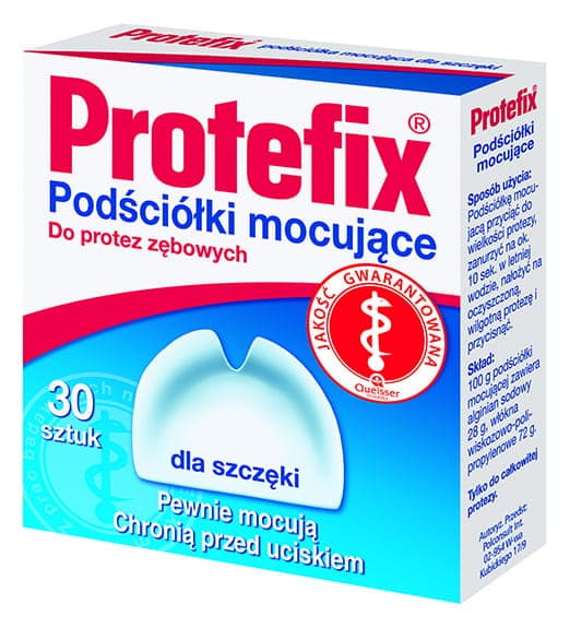 Protefix Podściółki mocujące do szczęki 30 szt.