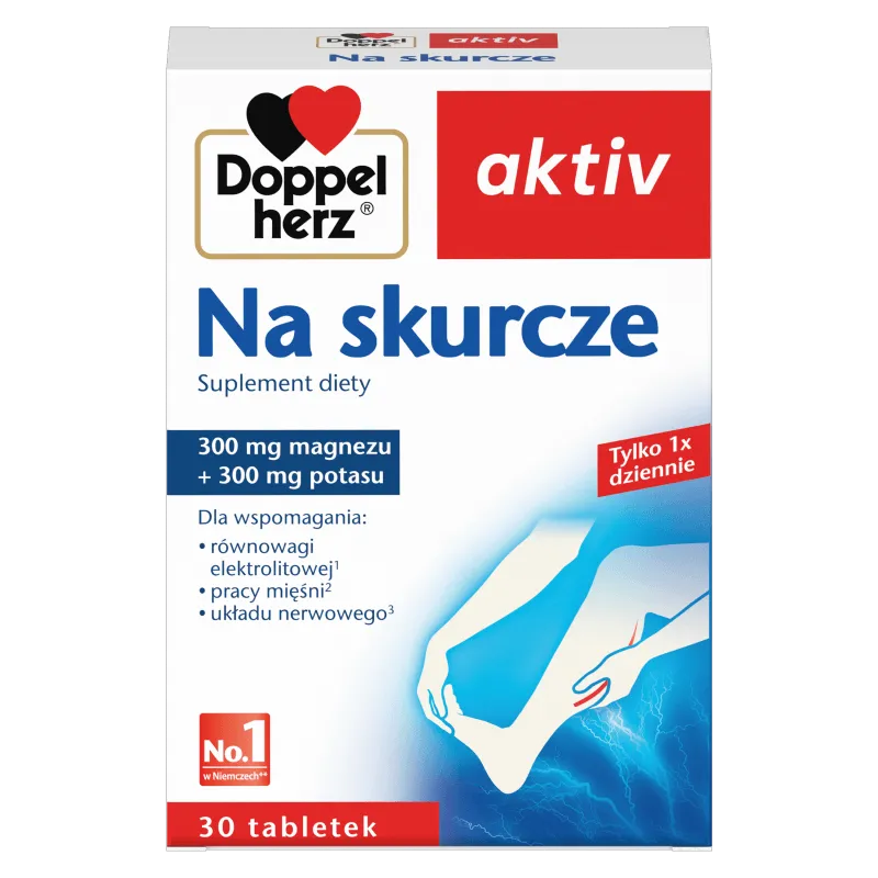 Doppelherz Aktiv Na Skurcze 30 tabletek