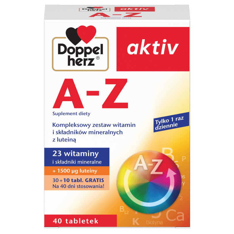 Doppelherz Aktiv A-Z retard 40 tabletek